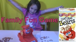 Don't Spill the Beans Family Fun Game for Kids Egg Surprise Toys Carebear ToysReview