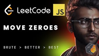 Move Zeroes #283 | Two-Pointer & Snowball Method | Live Coding in JavaScript/TypeScript | LeetCode