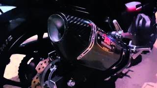 Honda nc750s Yoshimura Carbon R-77 Idle Sound