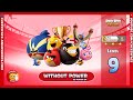 Level 9 - HOW TO GET 3 Stars ANGRY BIRDS FRIENDS TOURNAMENT 1424 without POWER ( NO POWER-UP )