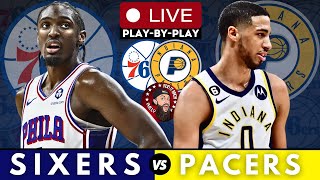 Philadelphia 76ers vs Indiana Pacers Play-By-Play \u0026 Live Scoreboard