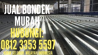 Harga Bondek Cor Surabaya, Hp  0812 3353 5597