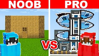 NOOB vs HACKER: Hice Trampa en un Reto de Construcción - Minecraft