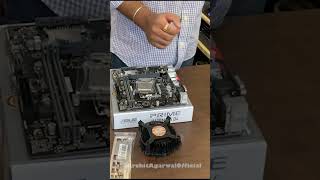 How to install intel CPU into motherboard #lga1700 #i512400f #asus #processor #12400 #12thgen #intel