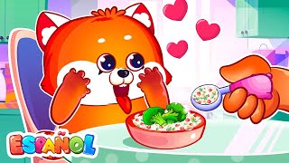 Canción😋De Comida Para Bebés🍕 [Baby Food Song] ♫La Vaca Lola El Pollito Amarillito De Lucky Zee Zee♫