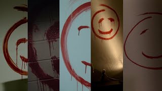 Every Red John smiley face in "The Mentalist"