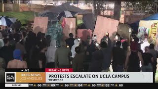 Protests escalate on UCLA campus | Full coverage
