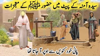 Syeda Amina K Pet Me Hazoor ﷺ ke Mojzat | Hazrat Muhammad SAW ki Padish Ka Waqia