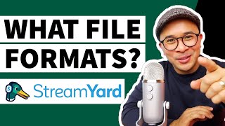 Learn What Files You Can Download From @StreamYard In This Tutorial!