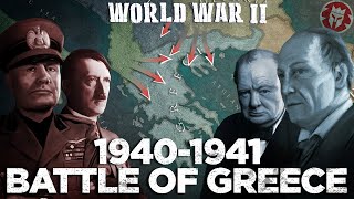 Battle of Greece and Battle of Crete - World War II DOCUMENTARY