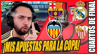 COPA DEL REY PARLAY Y PRONÓSTICOS 🔥 | CUARTOS DE FINAL | APUESTAS FUTBOL EUROPEO | FUTBOL ESPAÑOL