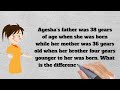 ayesha s father was 38 years of age when she was born while her mother was 36 years old when her