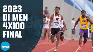 Men's 4x100m - 2023 NCAA outdoor track and field championships