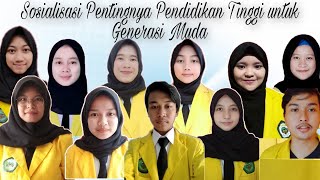 Sosialisasi Pentingnya Pendidikan Tinggi Untuk Generasi Muda |KKN Universitas Siliwangi