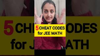 ⚠️5 CHEAT CODES to CRACK JEE MATH  Ques. 😲#jee2025