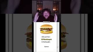 Caseoh guessing burgers #caseoh #viral #twitch