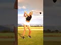 Hot women Golf swing slow motion | Golf swing basics | Hot ladies #golf #shorts #golfgirl