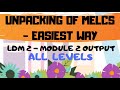 UNPACKING OF MELCS - LDM 2