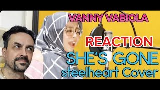 NYANYI LAGU SHE'S GONE  VANNY VABIOLA REACTION