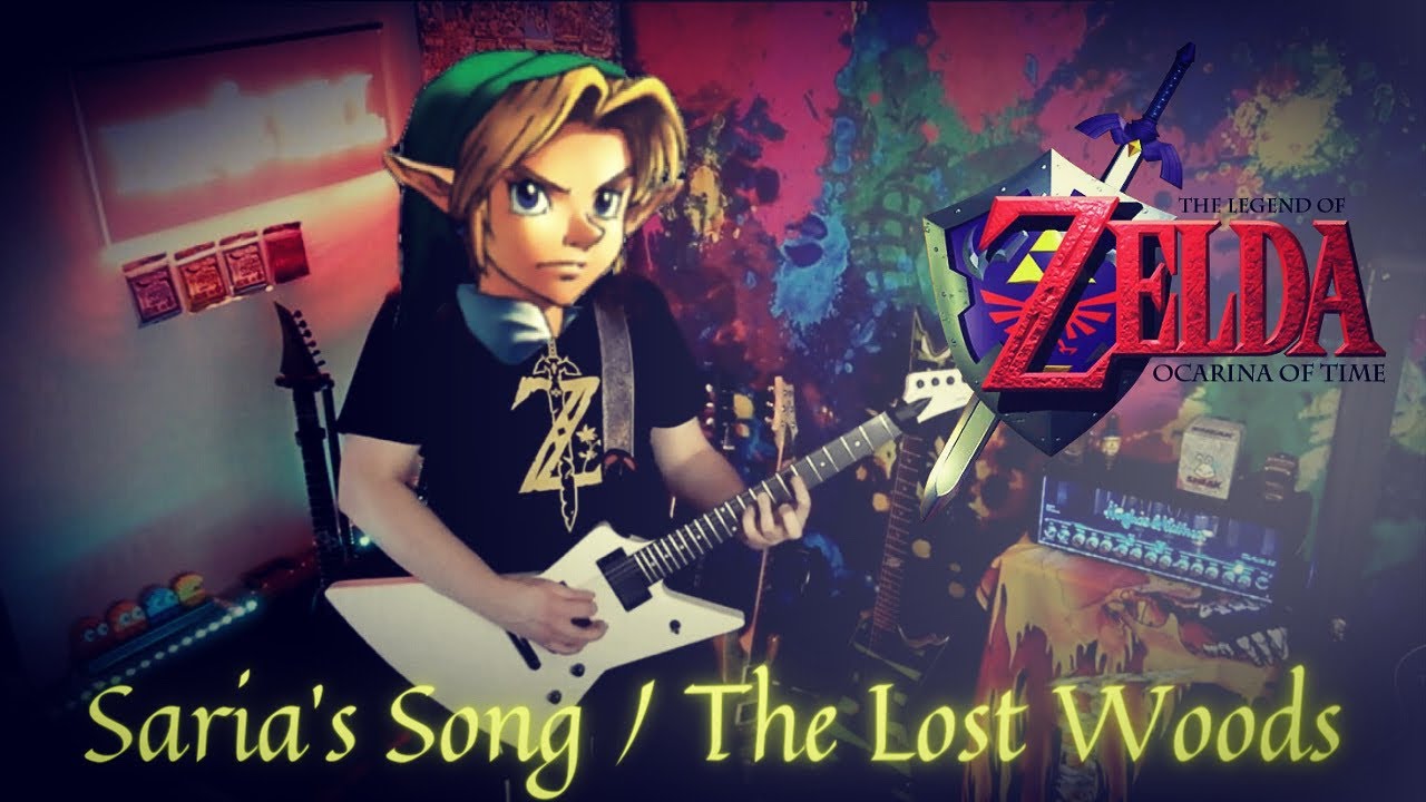 The Legend Of Zelda Ocarina Of Time - Saria's Song The Lost Woods ...