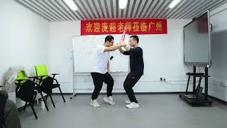 Mr. Pang in Guangzhou Xingyi Tai Chi fight training (11)