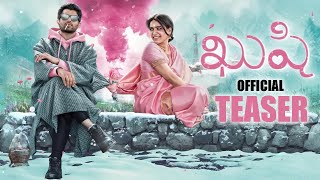 Vijay Devarakonda Kushi Movie Official Teaser || Samantha || Shiva Nirvana || Telugu Trailers || NS