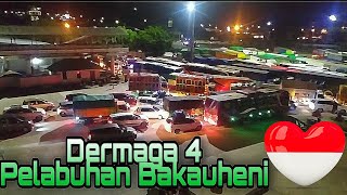 Pelabuhan Bakauheni - Dermaga 4 Ramai‼️ antrian kendaraan🇲🇨