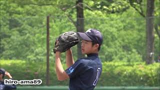 《少年軟式》　五日市シニアの背番号１　【奪三振集】