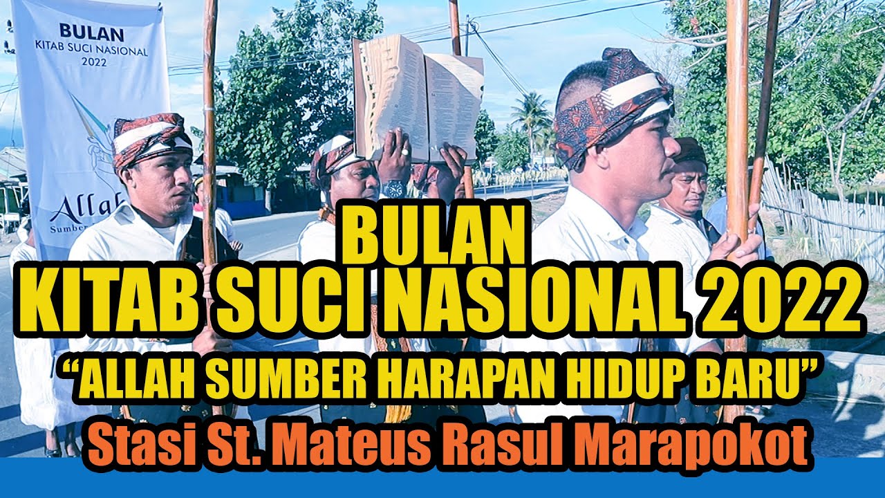 Bulan Kitab Suci Nasional Stasi 2022. Allah Sumber Harapan Baru. Stasi ...