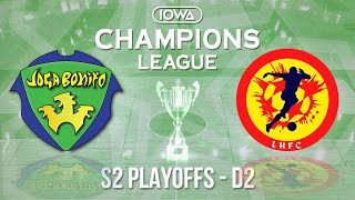 🎥 🔴 S2 PLAYOFFS - D2 | Joga Bonito vs Los Homies FC | Iowa Champions League | Playoffs