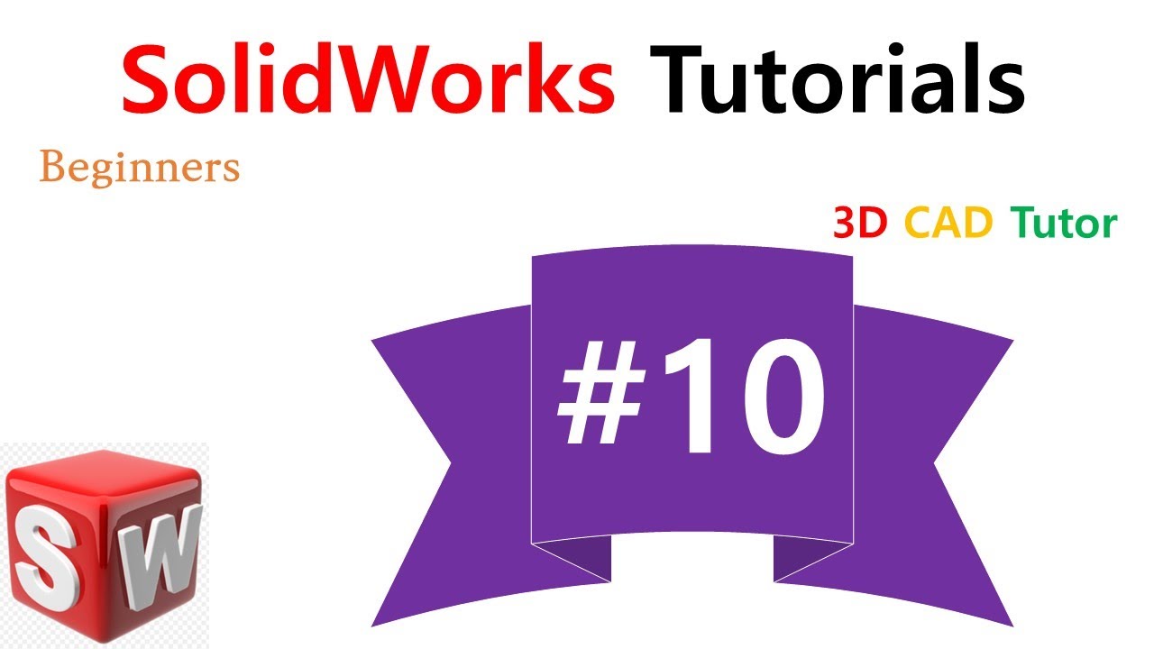 How To Project Objects Using Convert Entities | SolidWorks Tutorials ...