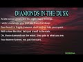 AI MUSIC SONG - Diamonds in the dusk (with subtitle)