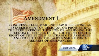 WISN 12 Editorial: Many believe First Amendment most crucial to democracy