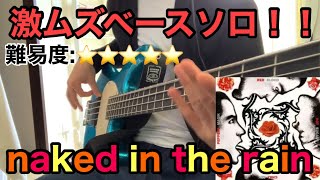 【naked in the rain/red hot chili peppers】ツーフィンガー での激ムズベースソロ解説！！！！