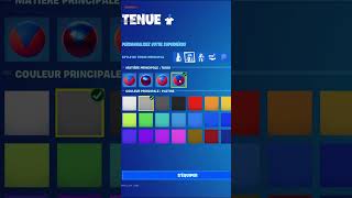 TUTO SKIN SUPER HERO BLANC #fncs #esports #competitivegaming #fortnite