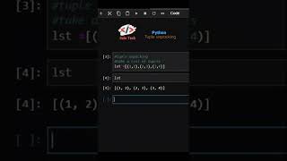 Python | Tuple unpacking