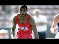 Carl  Lewis  CLASSIC  LEWIS  FINISH  AND  WIN  in  100m