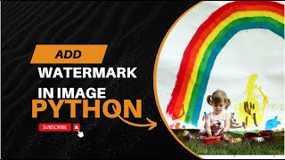 Python Code to add watermark image / Creating a Watermark image python code #python #watermark