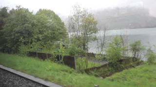 スイス鉄道の車窓から　Interlaken West → Spiez