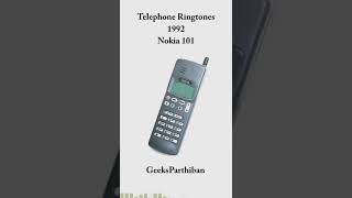 TelePhone Ringtone Evolution - Nokia 101 1992 | Geeks Parthiban