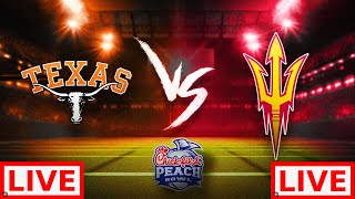 Texas vs Arizona State LIVE HD | NCAAF 2024 | College Football Playoff Quarterfinal