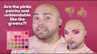 Giving The Jeffree Star X Morphe Palette a Second Chance... Is It Still Patchy??