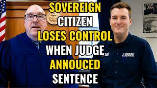 Sovereign Citizen LOSES CONTROL in Court After Guilty Verdict… Judge SHUTS Him Down Instantly