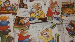 How I'm Turning Little Golden Book Pages into Ephemera; Tags & Journals Cards from Children's books