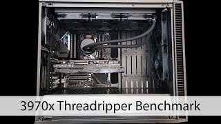 3970x ThreadRipper Build Results (benchmark)