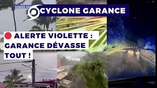 Cyclone Garance : La Réunion en alerte violette, des dégâts majeurs signalés !