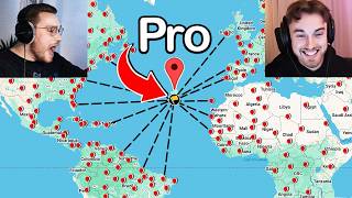 100 Viewers vs 1 Geoguessr Pro