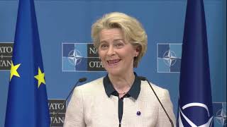 Strategic autonomy shows the way to cooperate with like minded partners! Von der Leyen at NATO