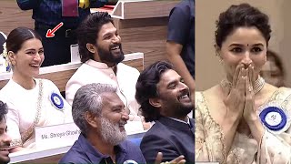 Allu Arjun, Ranbir Kapoor, Alia Bhatt, Kriti Sanon, Rajamouli, Madhavan At 69th National Film Awards