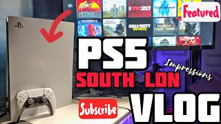 #PS5 Touches South London | Initial Setup \u0026 Impressions Vlog (4K)